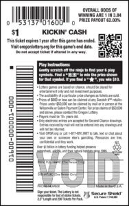 1600 Kickin Cash Back