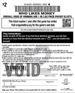 1625 Who Likes Money Back