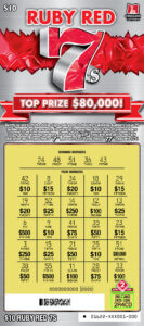 Ruby Red 7s scratched